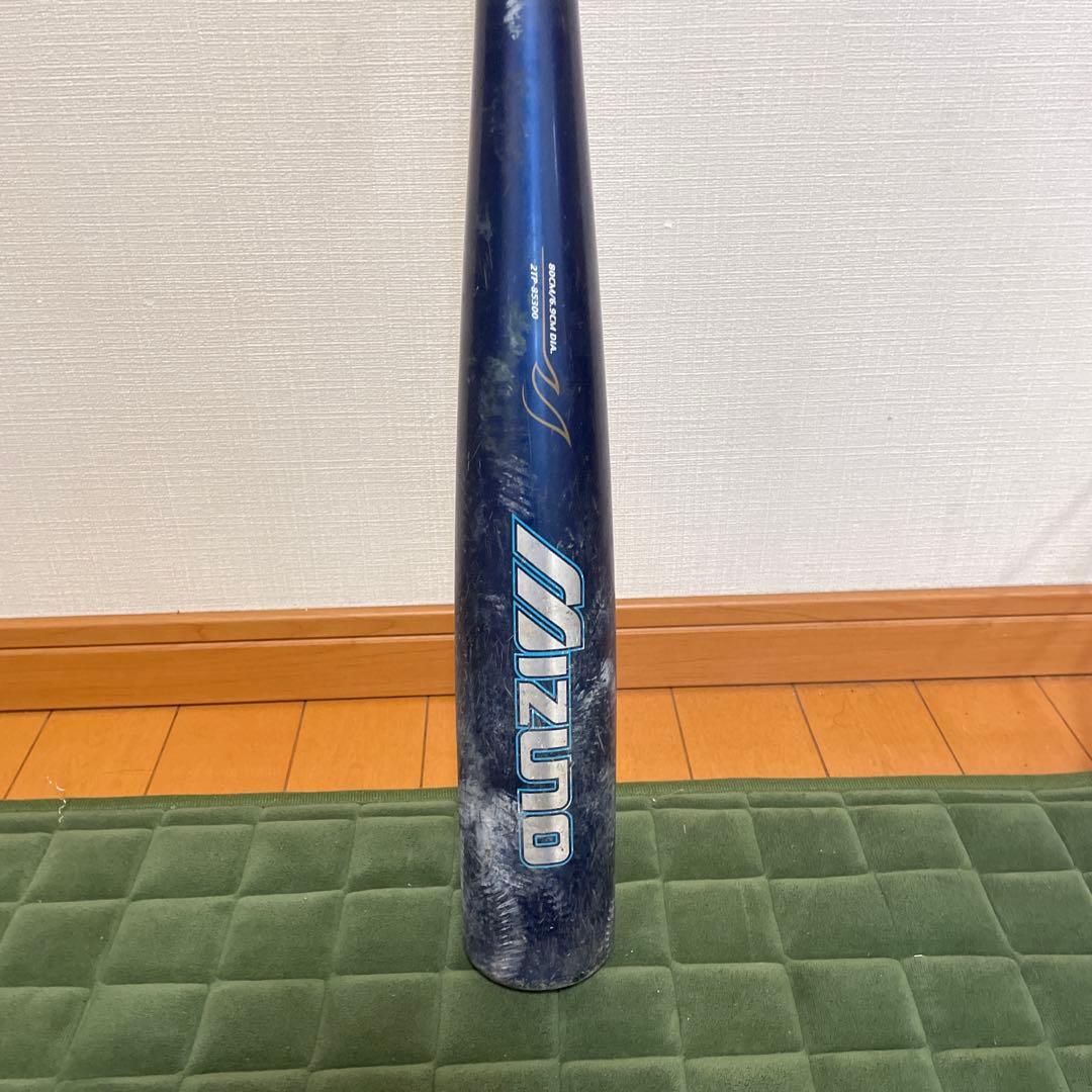 Mizuno カーボン バット 青　バットケース付き
