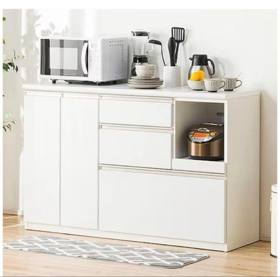 【マリマリM様ご購入】NITORI キッチンカウンターアルミナ2 幅140cm