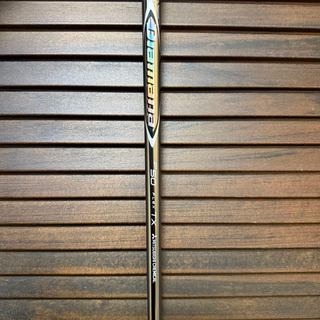 ディアマナ ZF 50 TX 5番 ウッド シャフト テーラーメイド
