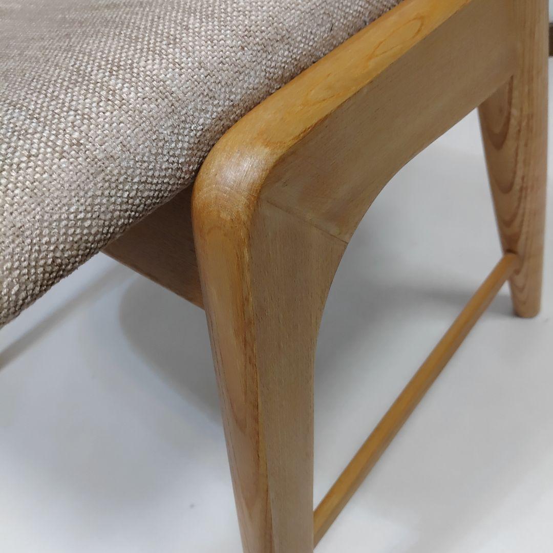 モモナチュラル LAME CHAIR ダイニングチェア タモ材 北欧スタイル