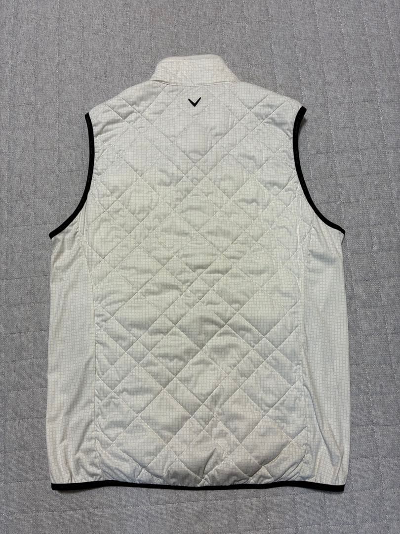 ✨Callaway✨キルティングベスト✨ホワイト✨LL✨