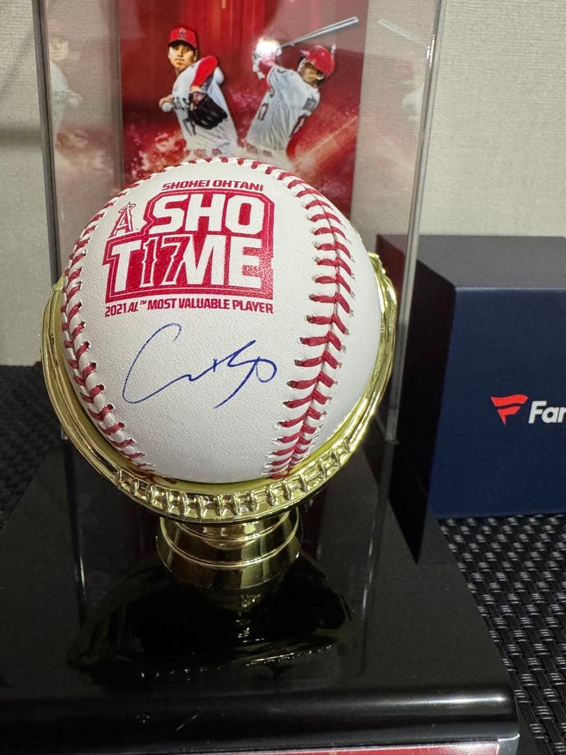 【希少】大谷翔平 直筆サインボール MLB公式 & Fanaticsホログラム