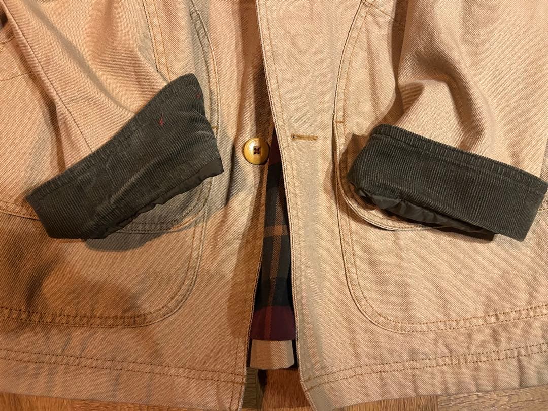 エルエルビーンメンズフィールドコートライニング付USA サイズS レギュラー