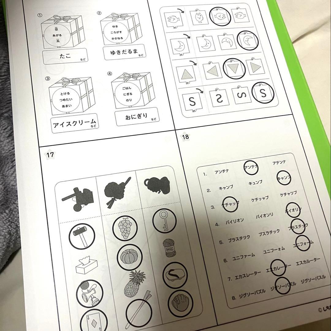 専用です。未記入　七田式　思考力さんすう　思考力こくご　せいかつ　右脳I