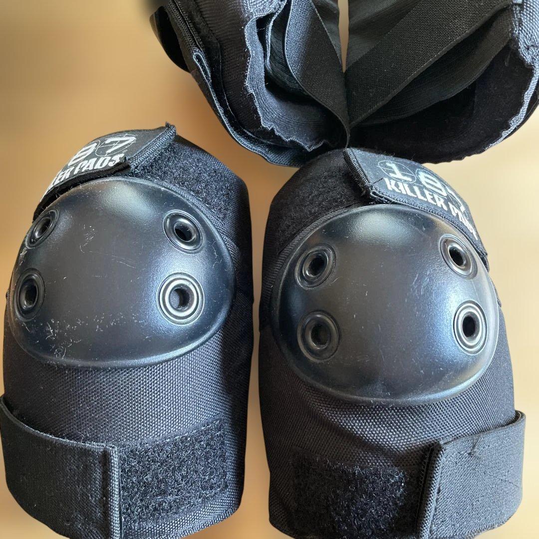 187 KILLER PADS 膝肘手首パッドセットスケボー　サポーター