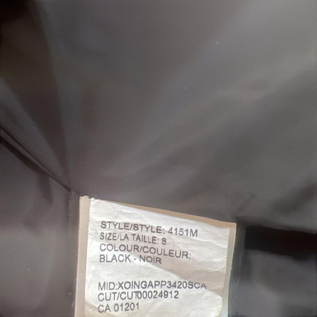 ★美品★早い者勝ち　カナダグース　ワッペン付きダウンベスト　黒 Lサイズ