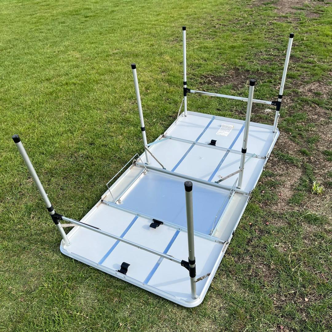 ポ*ト様 コールマン　スリム四折BBQテーブル