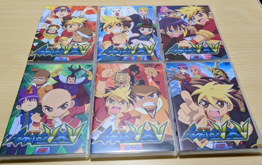【DVD】人造昆虫カブトボーグV×V 7-12巻