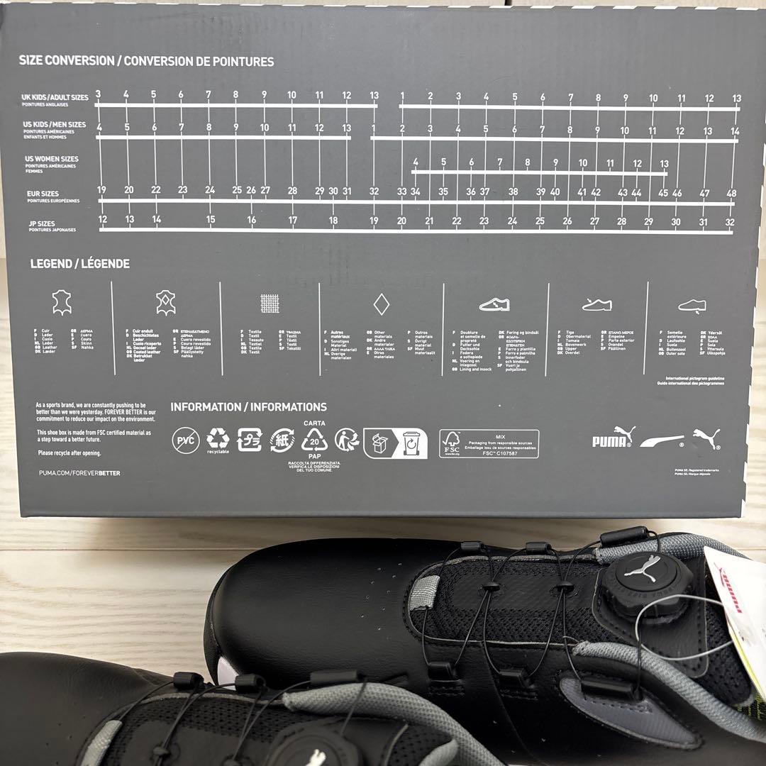 PUMA FUSION ゴルフシューズ ブラック