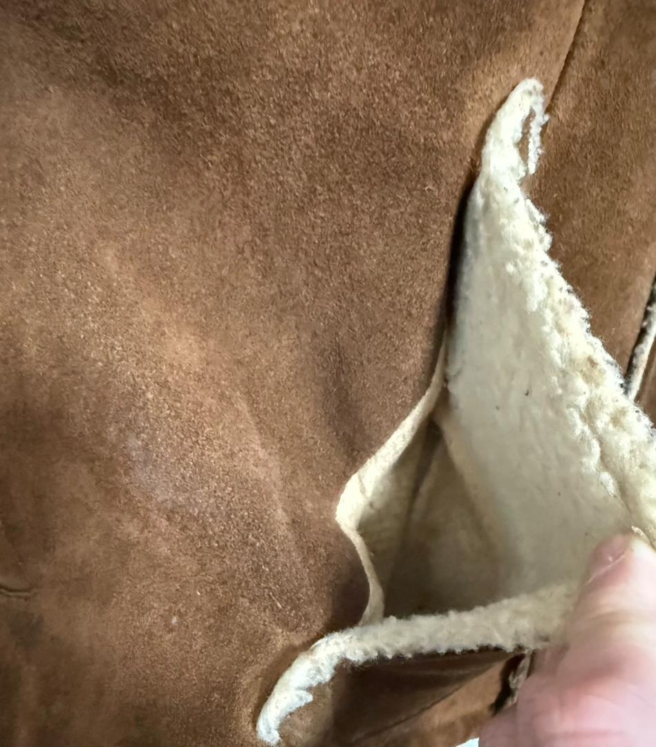 【70s】JOOKAY/スエード/ボア/ジャケット/リーバイス/ショートホーン