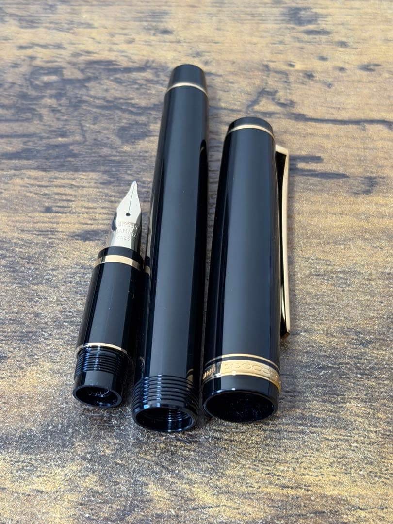 新品未使用　2012年製　ナミキ　SB 太軟字　パイロット　万年筆　14金