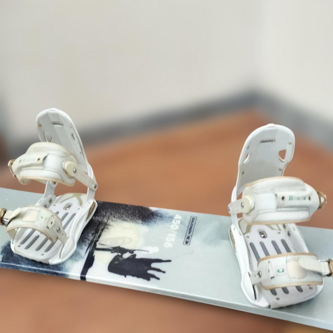 SALOMON スノーボード 156cm & DRAKE ビンディング