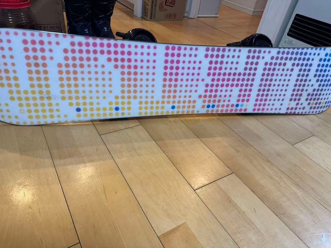 BURTON 145 レディース　スノーボード３点セット ブーツ23センチ