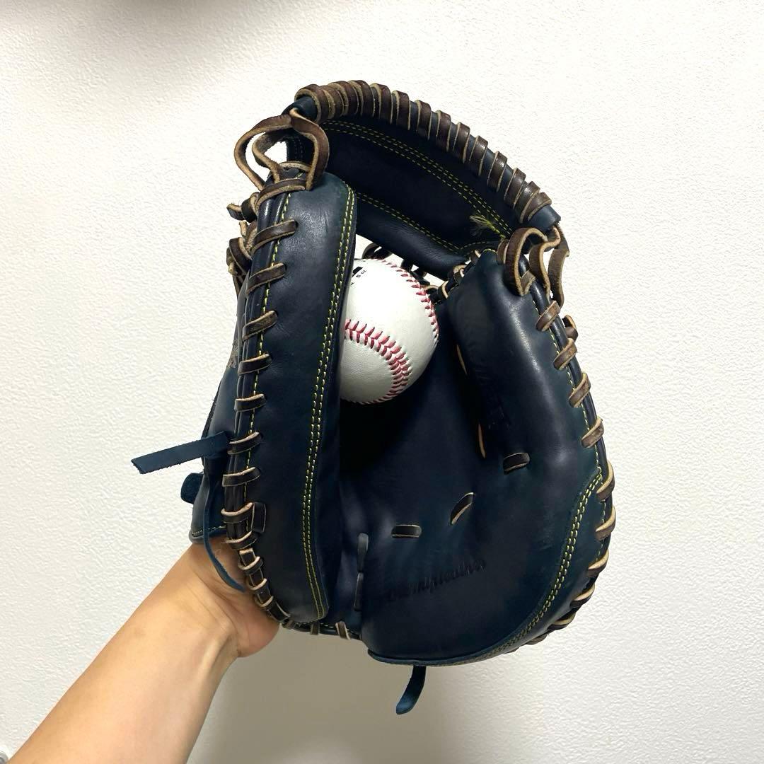 ZETT 読売ジャイアンツ 吉原選手 実使用 硬式 キャッチャーミット