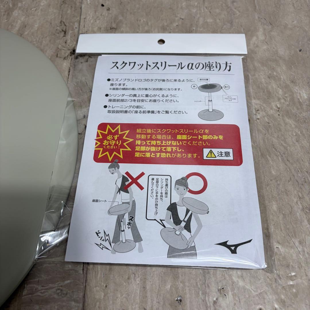 新品未使用 MIZUNO ミズノ スクワットスリールα C3JHI006