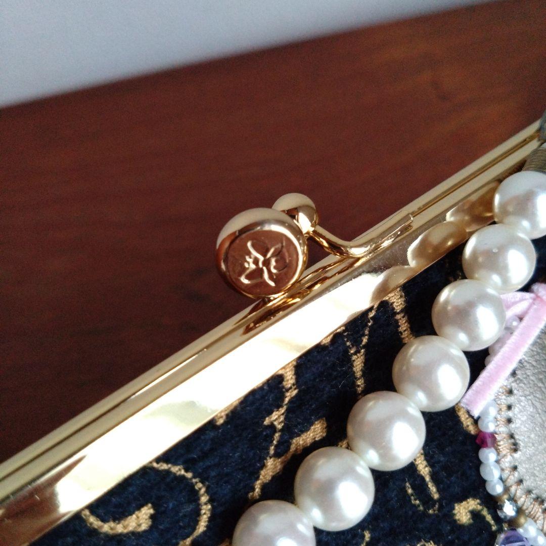 Think Bee!　シンクビー　パールハンドル　ミニ　パーティー　ハンドバッグ