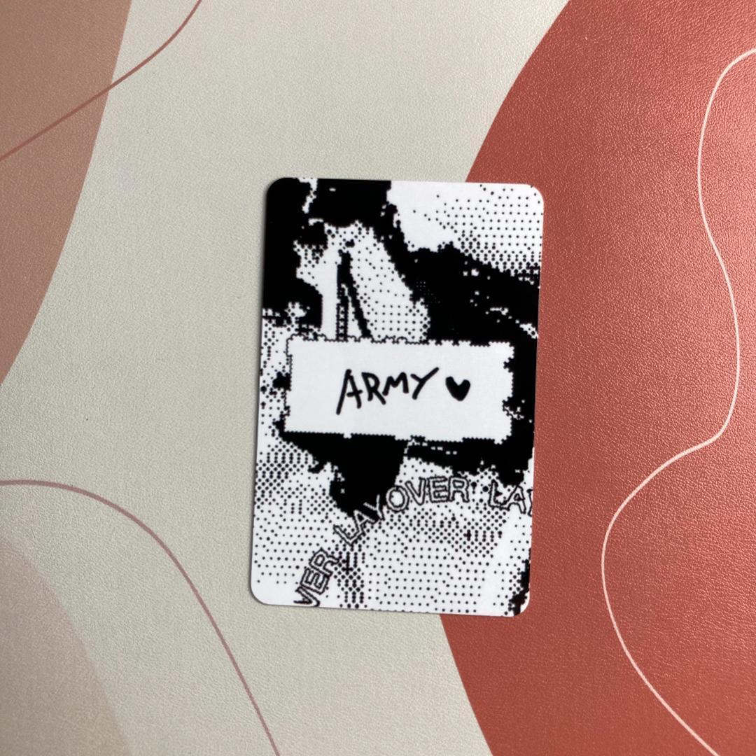 防弾少年団 BTS V テヒョン layover 特典トレカ1枚②