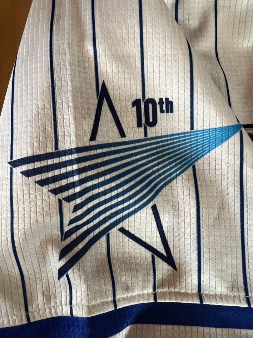 横浜DeNAベイスターズ 宮﨑敏郎　ユニフォーム 10周年 宮崎