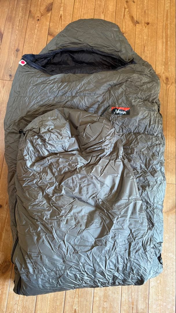 別注 ナンガ オーロラ 800DX レギュラー シュラフ NANGA