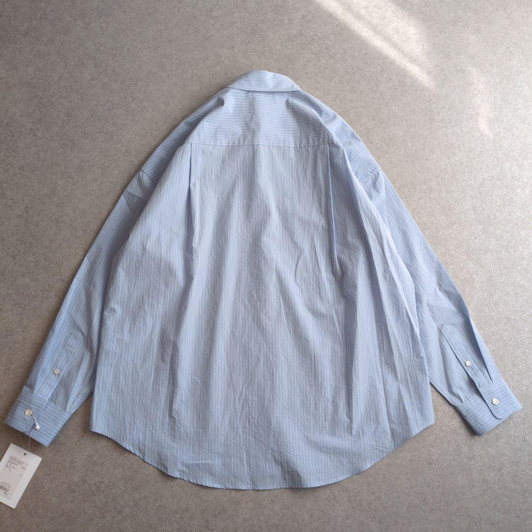 【未使用】現行品　BRILL　ブリル　ストライプオーバーシャツ　定価3.5万円