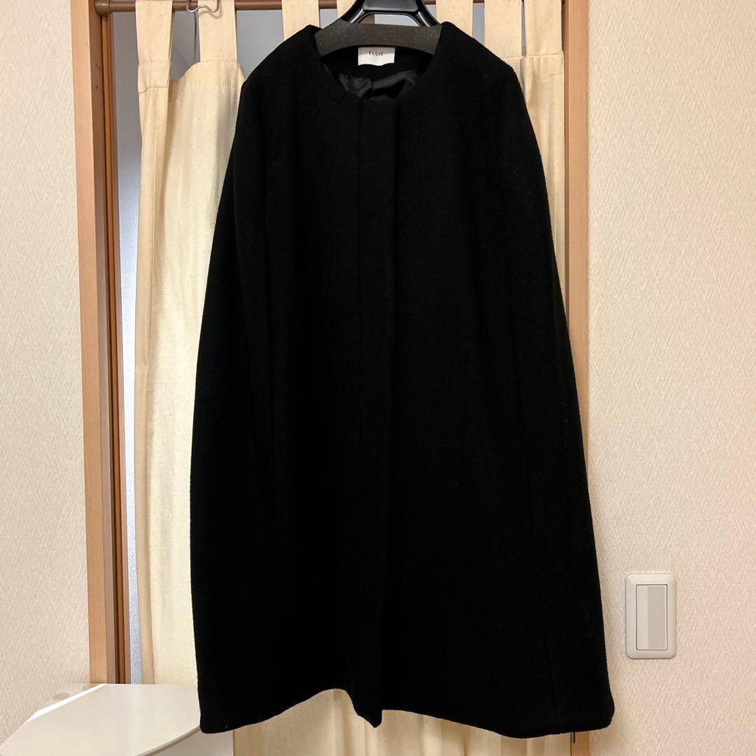 ELLIEのポンチョコート⭐︎ブラック