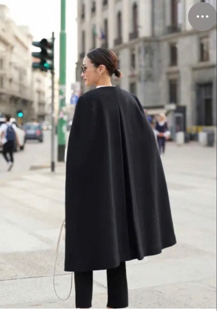 ELLIEのポンチョコート⭐︎ブラック