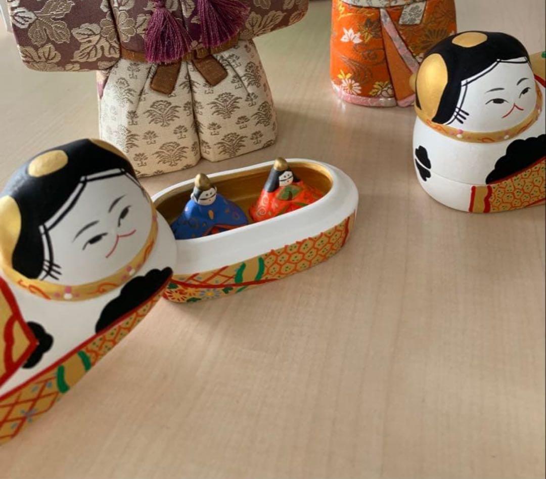 犬筥 雛人形 雛祭り 七五三 出産祝い 金彩 日本伝統 日本の美 京人形 陶器