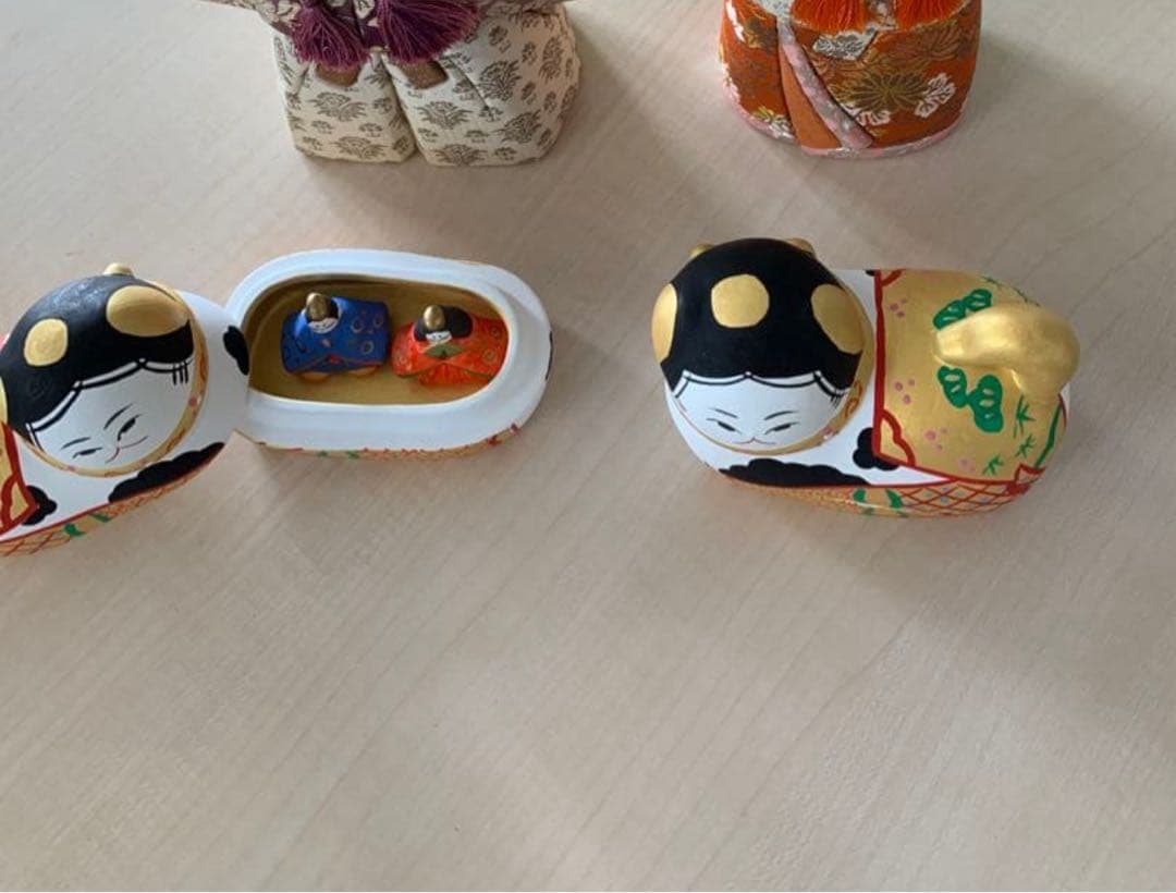 犬筥 雛人形 雛祭り 七五三 出産祝い 金彩 日本伝統 日本の美 京人形 陶器