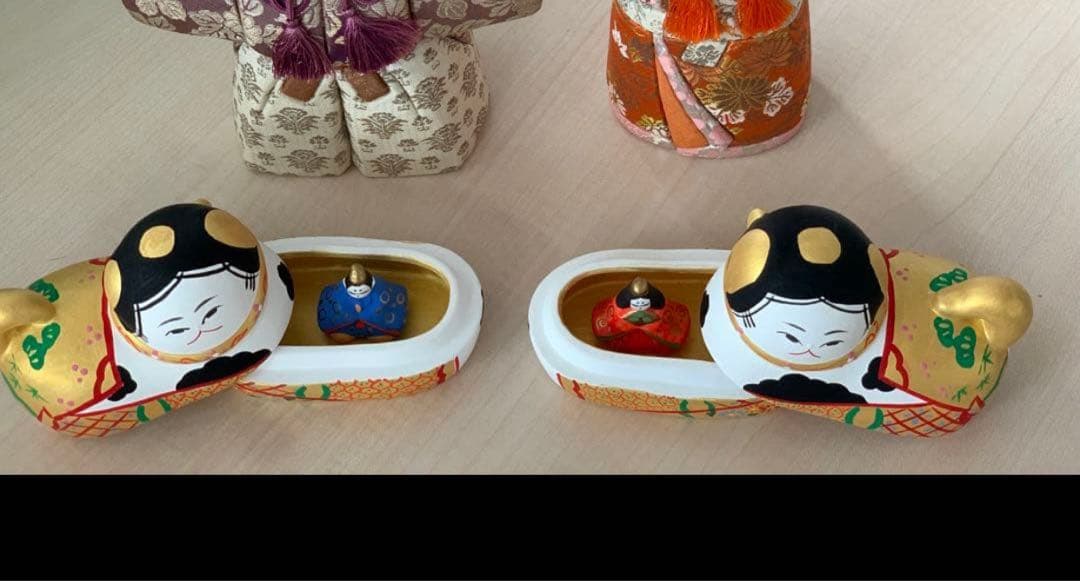 犬筥 雛人形 雛祭り 七五三 出産祝い 金彩 日本伝統 日本の美 京人形 陶器