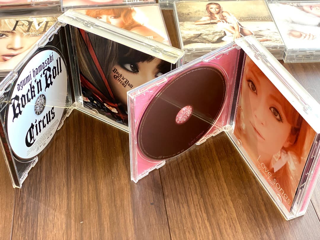 16枚大量セット！浜崎あゆみ【CD+DVD】等、アルバム、シングル、BEST