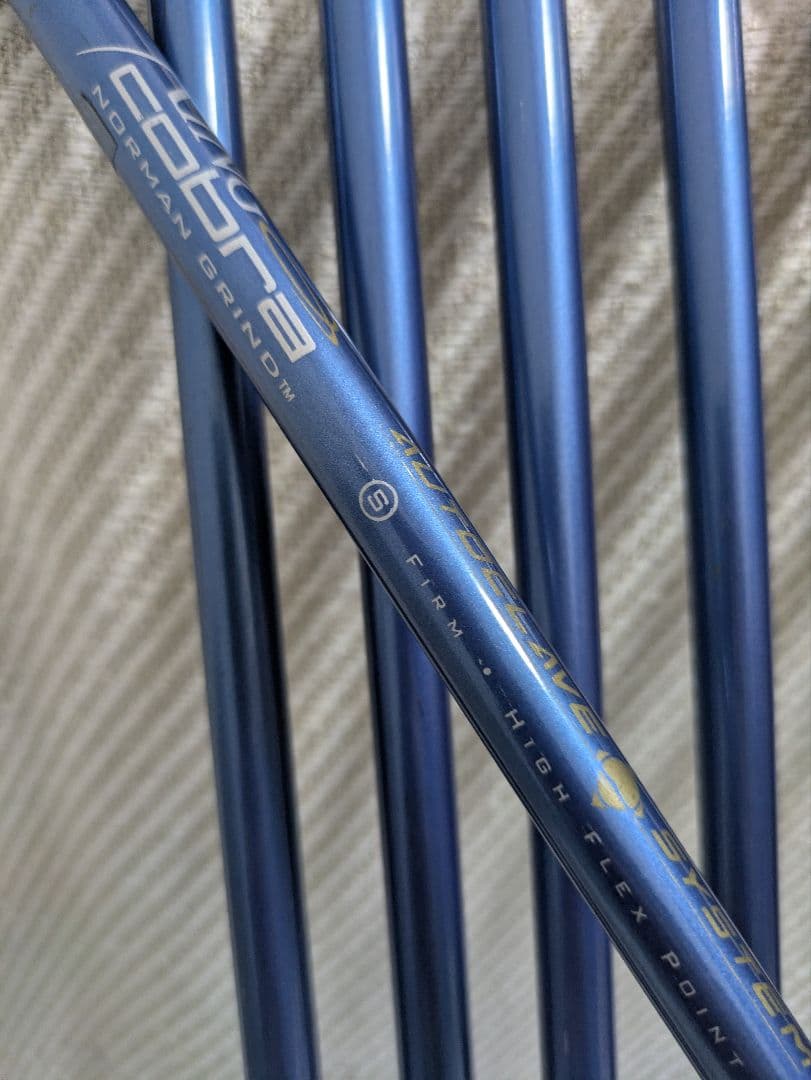 ゴルフ　キングコブラ　オーバーサイズ　アイアンセット