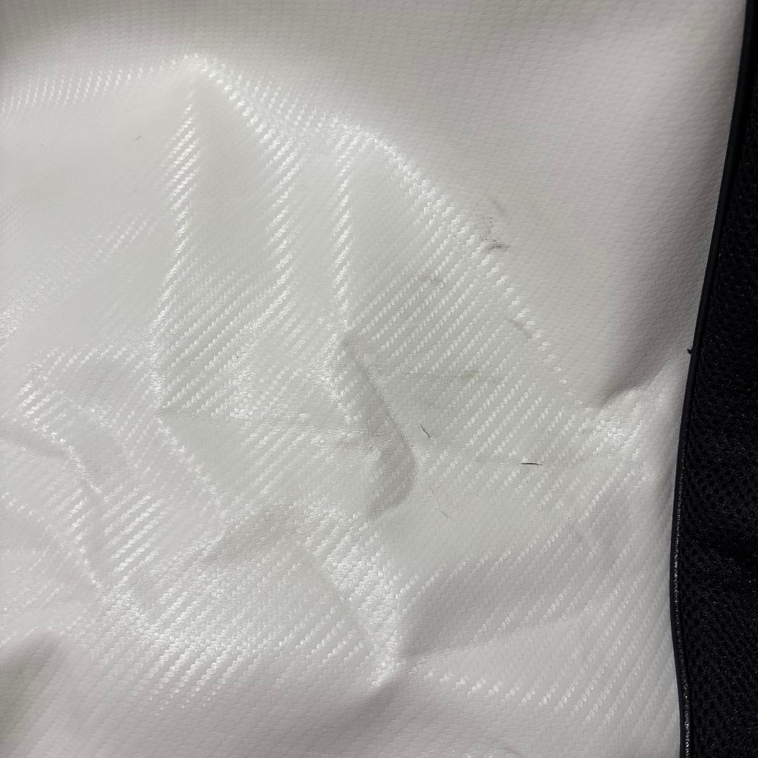 お値下げ中【美品】TOURSTAGE ゴルフキャディバッグ ホワイト・ブラック