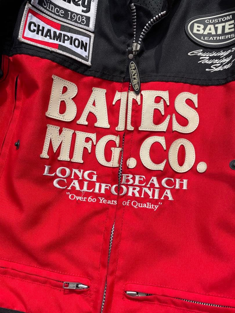【希少】CUSTOM BATES ライダースジャケット Ｌサイズ
