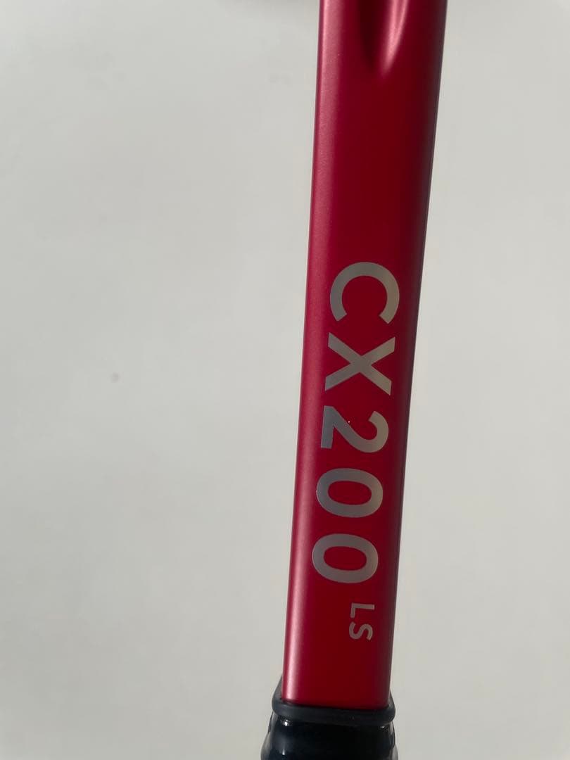 CX200 LS テニスラケット 赤/黒