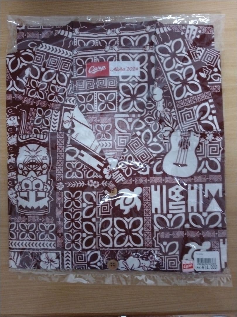 【新品・未開封品】広島カープ限定 アロハシャツ2024