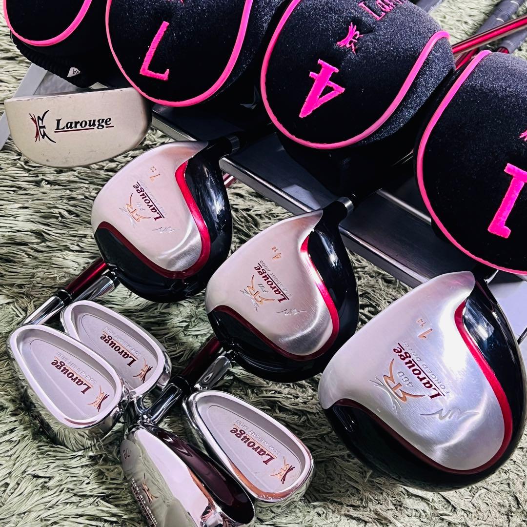 ラルージュ 8本セット レディースゴルフ 初心者 入門 大人気 コースデビュー