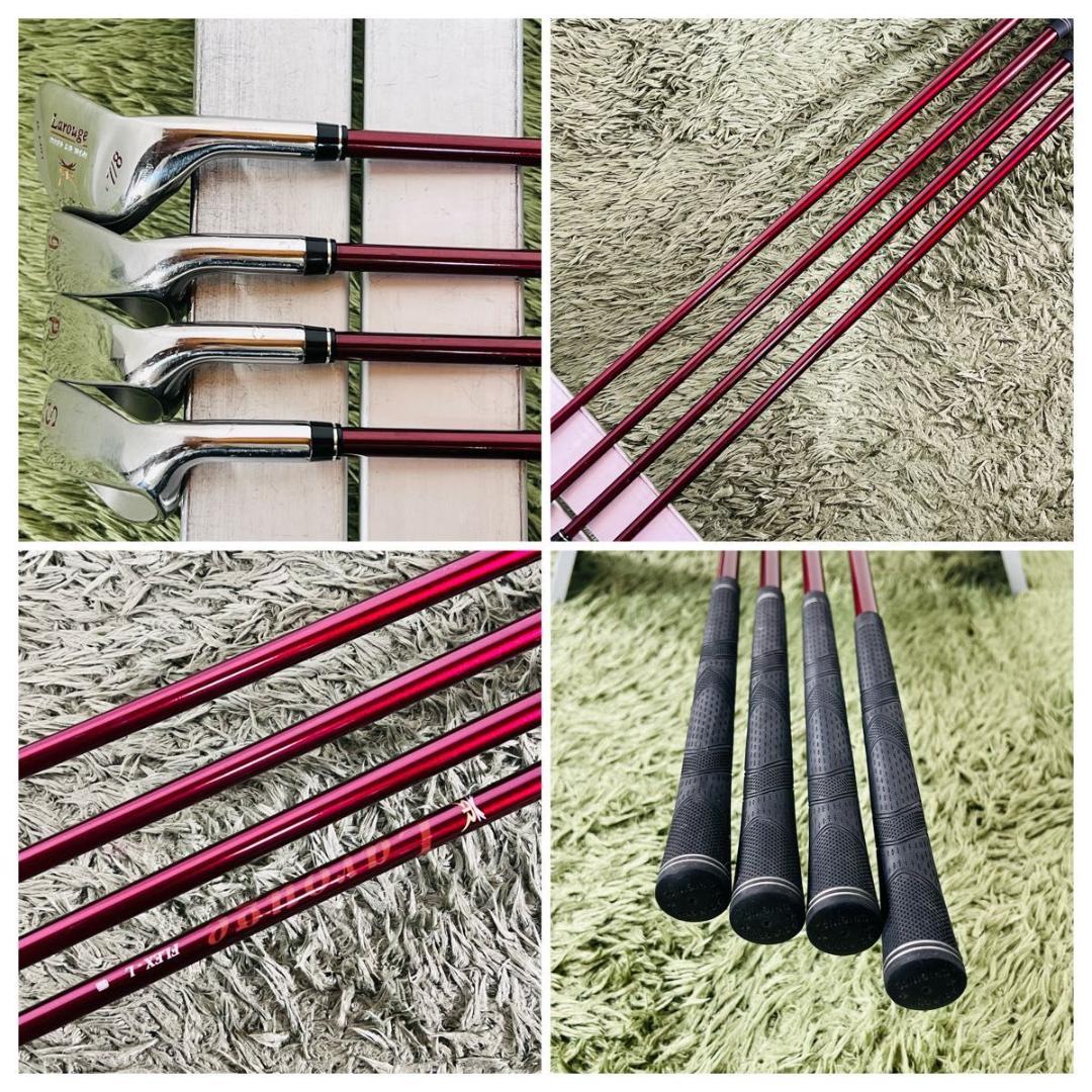 ラルージュ 8本セット レディースゴルフ 初心者 入門 大人気 コースデビュー