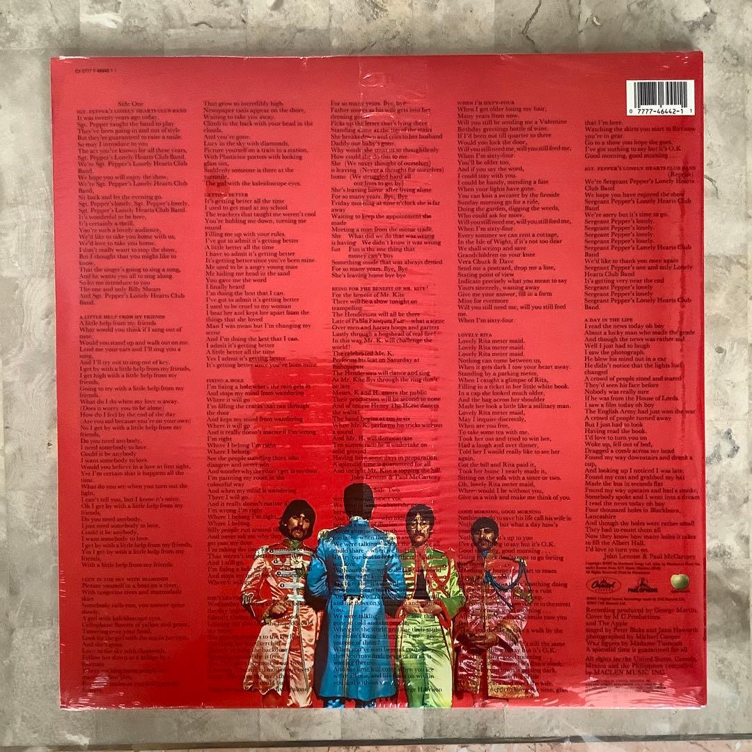 レア新品! シュリンク未開封! 1995年限定発売US盤レコード ビートルズ