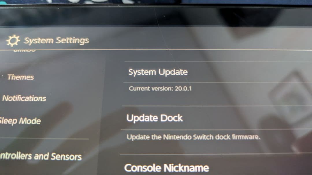 Nintendo Switch 本体 + 周辺機器　(未使用JOYCON)