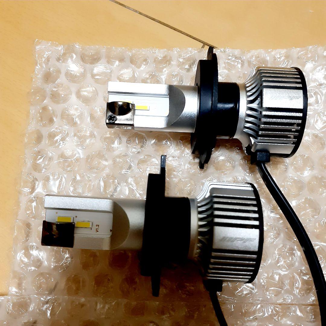 新品未使用 点灯確認済 IPF LED ヘッドライト バルブ H4 保証書付