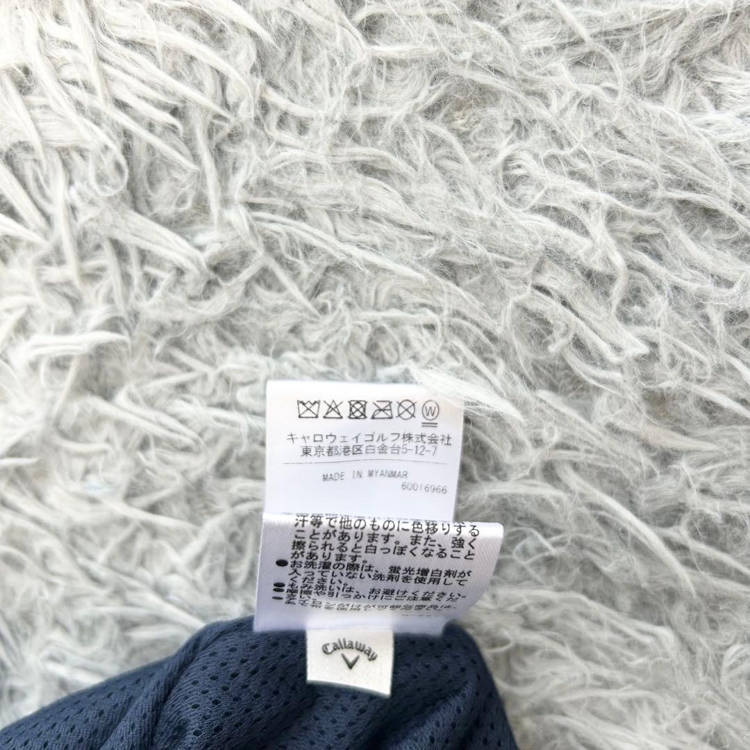 新品　キャロウェイ　ジャケット　ブルゾン　フルジップ　防寒　ネイビー　Lサイズ