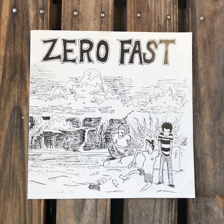 ［希少］zero fast メロディックパンク　7インチレコード　青春パンク