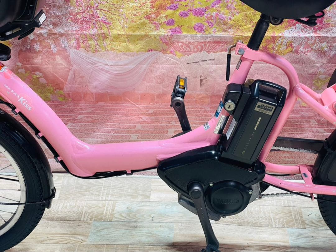 ZK3662 電動自転車 ヤマハ パスキス 子供乗せ 20インチ 送料無料