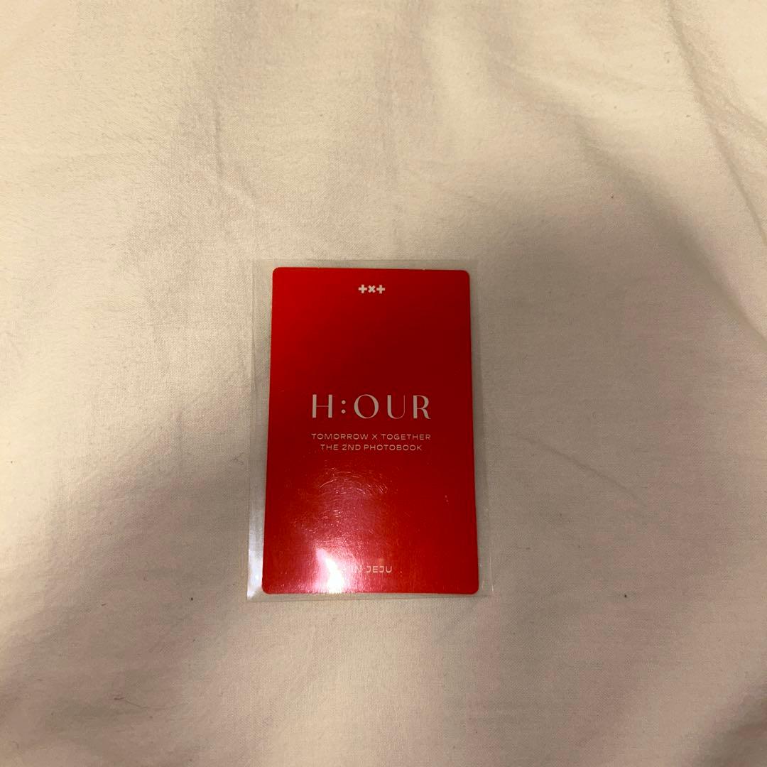 TXT ヨンジュン ボムギュ ヨンボム トレカ h:our photobook