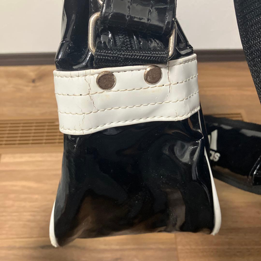 エナメルバッグ、シューズ入れ　3点セット