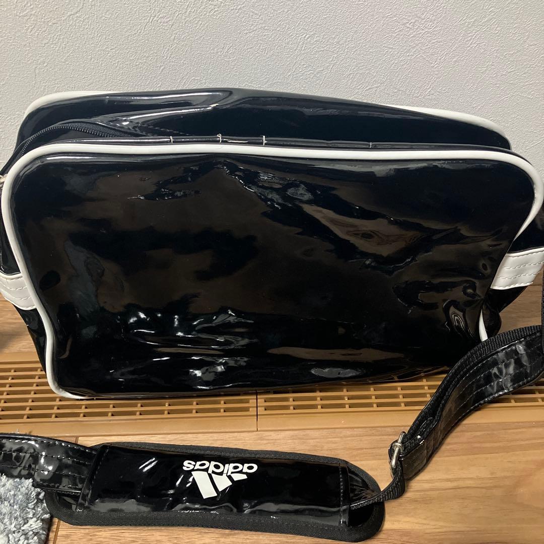 エナメルバッグ、シューズ入れ　3点セット