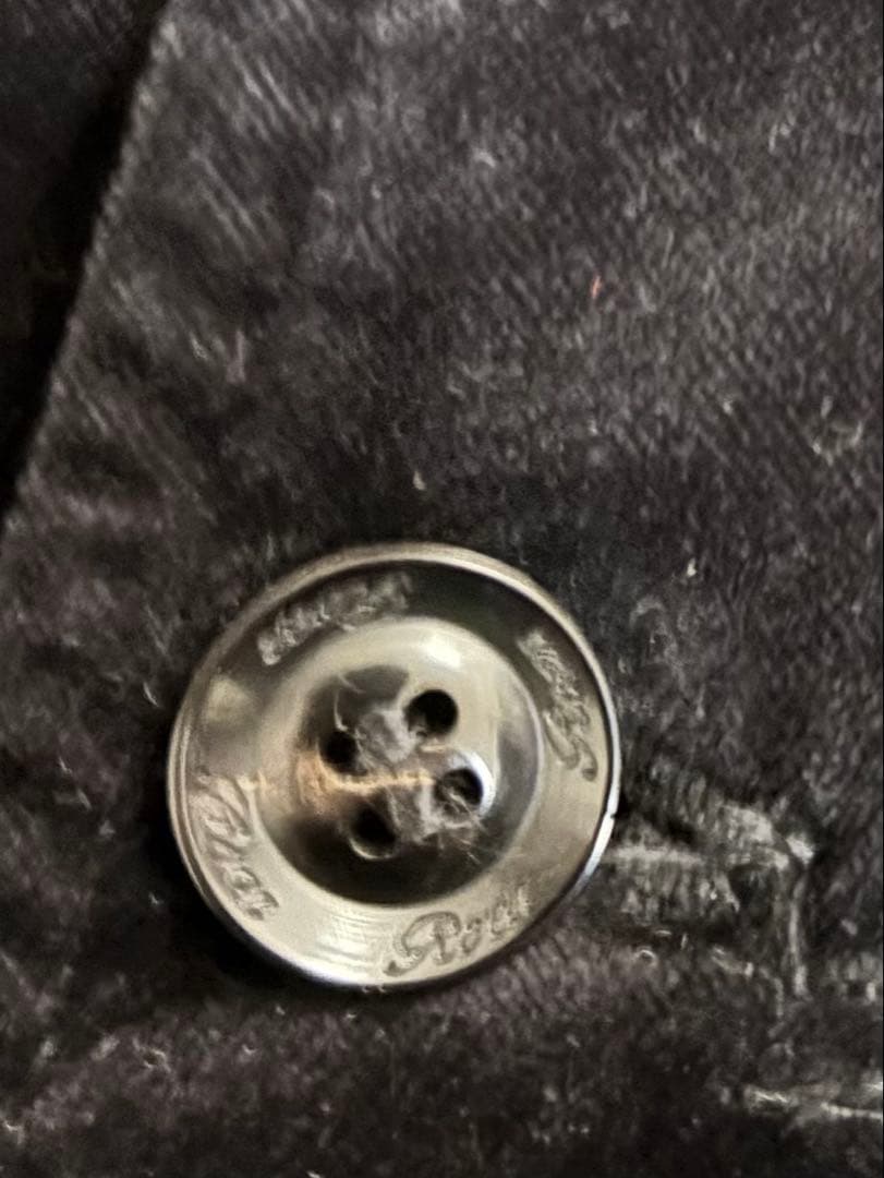 ロエン 別珍×本革×蛇革パッチワークジャケット　日本製　レア　ベルベット