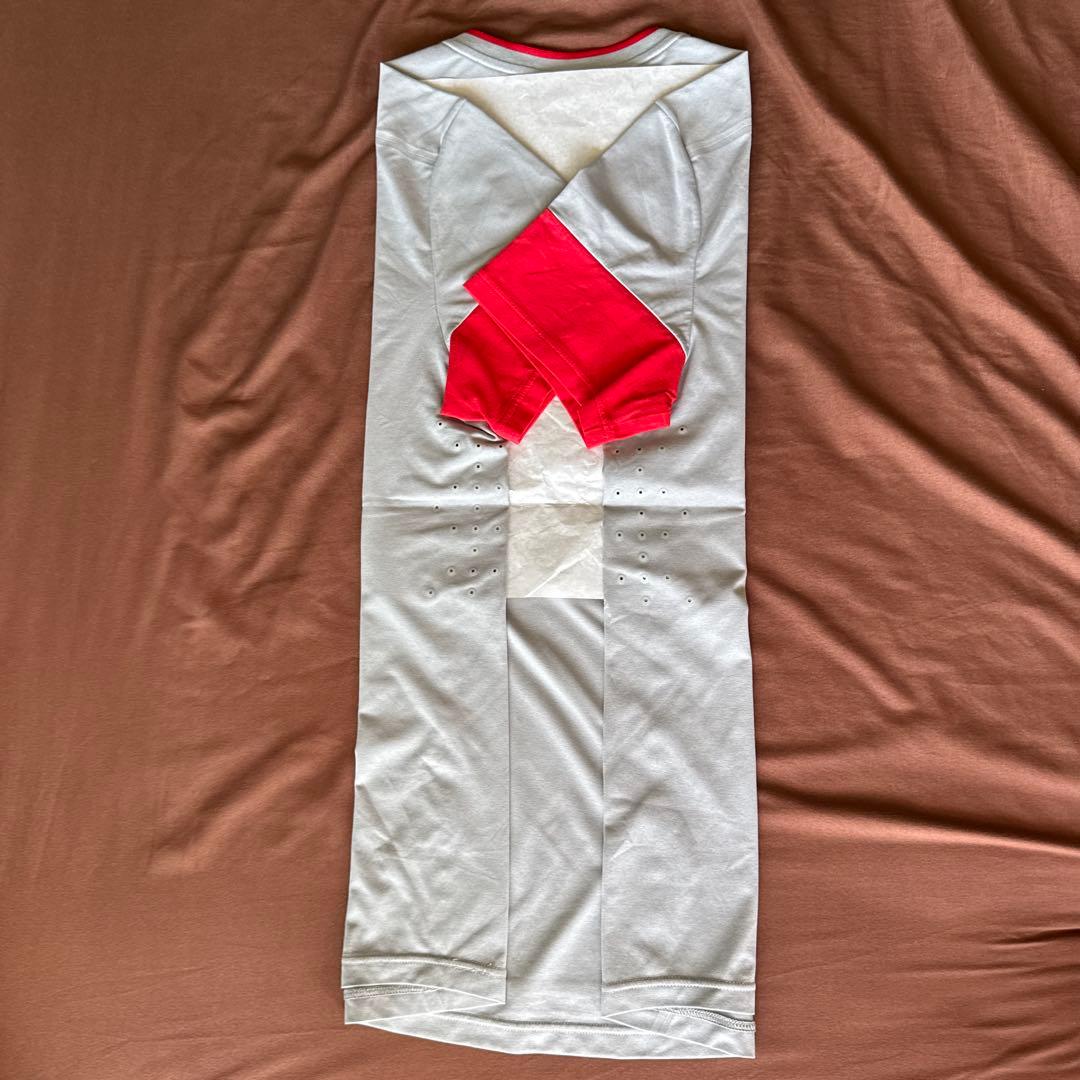 Nike フェデラーVネック Tシャツ グレー