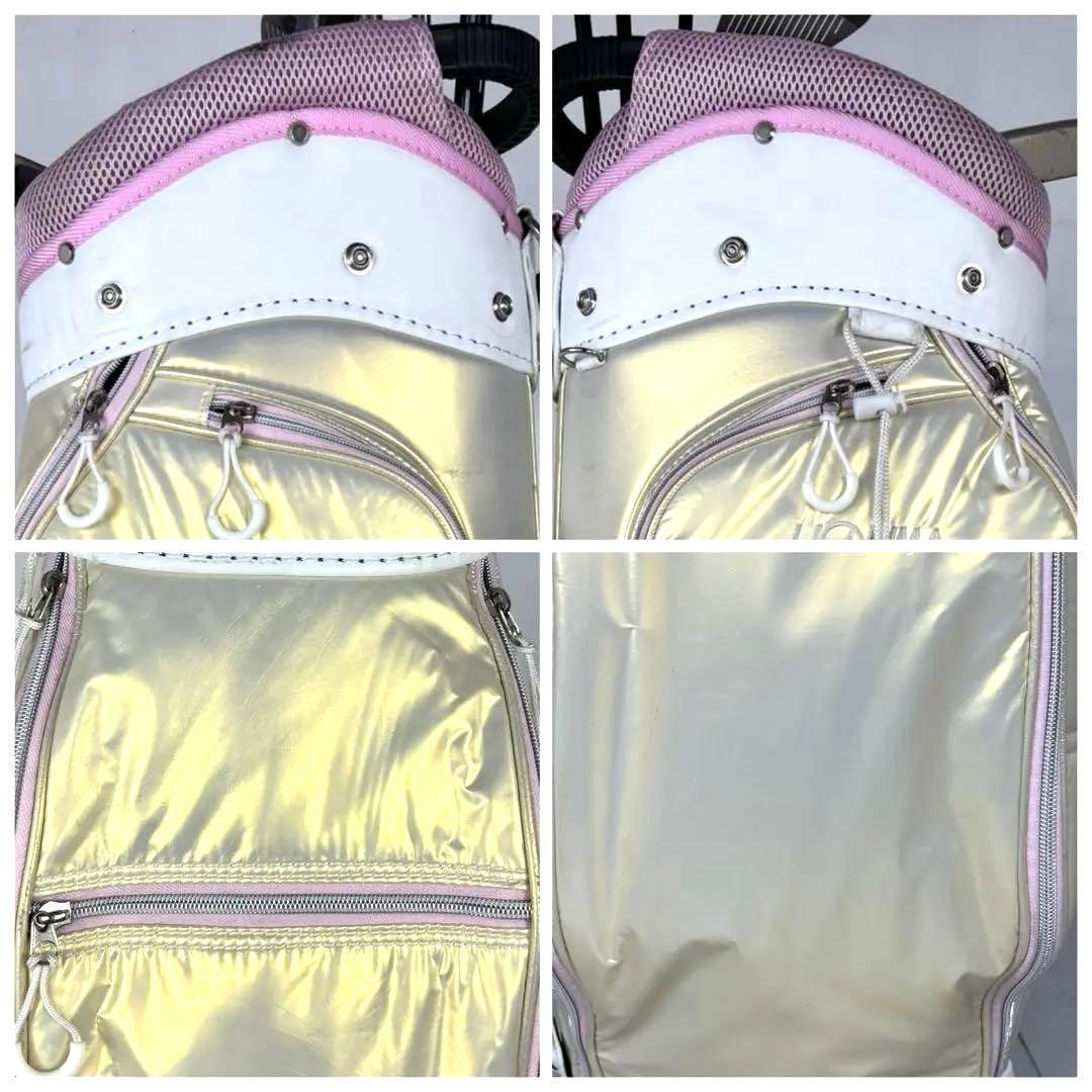 本格派 レディースゴルフクラブ 9本 ゴルフセット ホンマ キャディーバック