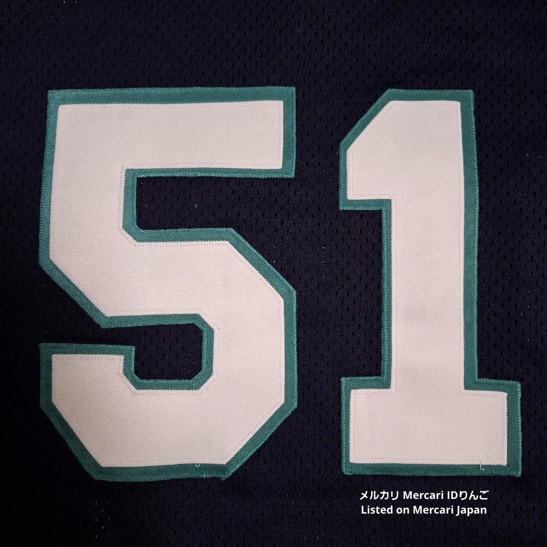 タグ付 イチロー マリナーズ【オーセンティックユニホーム】マジェスティック 51
